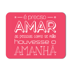 MOUSEPAD PRECISO AMAR 26x20 cm - comprar online