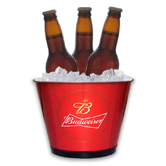 Balde de Cerveja e Gelo Budweiser 6,5L