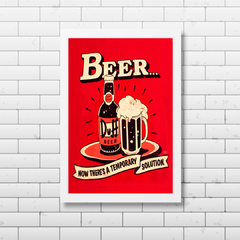 PLACA BEER DUFF - comprar online