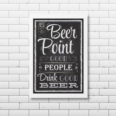 PLACA POINT BEER na internet