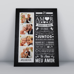 QUADRO CASAL PERSONALIZADO 25 - comprar online