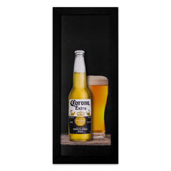 Quadro Relevo Beer Corona 40x15 cm - loja online