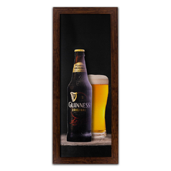 Quadro Relevo Beer Guinness 40x15 cm - comprar online