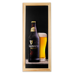 Quadro Relevo Beer Guinness 40x15 cm na internet