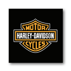 PLACA HARLEY 30x30 cm