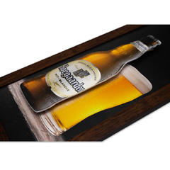 Quadro Relevo Beer Hoegaarden 40x15 cm - comprar online