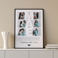 QUADRO MÃE PERSONALIZADO 21