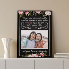 QUADRO MÃE PERSONALIZADO 27