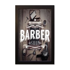 PLACA BARBER STREET - comprar online