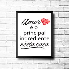 PLACA AMOR, PRINCIPAL INGREDIENTE - comprar online