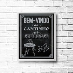 PLACA CANTINHO DO CHURRASCO na internet