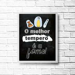 PLACA O MELHOR TEMPERO na internet