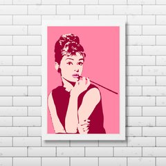 PLACA AUDREY HEPBURN na internet