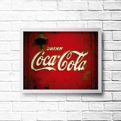 PLACA COCA COLA RETRÔ - comprar online