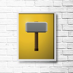 PLACA THOR - Art Print Decorações