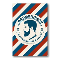 PLACA BARBER ONLY - comprar online