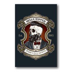 PLACA BARBER DAPPER - comprar online