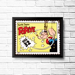 PLACA POPEYE - Art Print Decorações