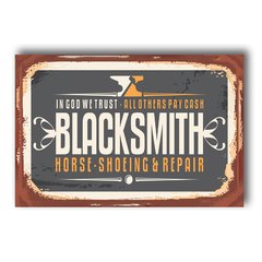 PLACA BLACKSMITH