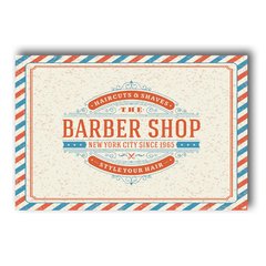 PLACA BARBER SHOP