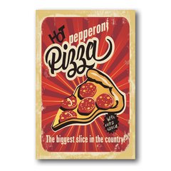 PLACA PIZZA PEPPERONI