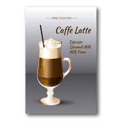 PLACA CAFFE LATTE