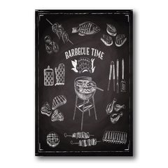 PLACA BARBECUE BLACK