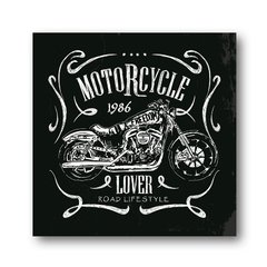 PLACA MOTORCYCLE LOVER