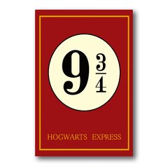 PLACA PLATFORM 9 3/4