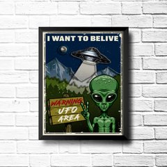 PLACA UFO - comprar online