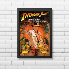 PLACA FILME INDIANA JONES - comprar online