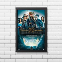 PLACA FILME PIRATAS DO CARIBE - comprar online