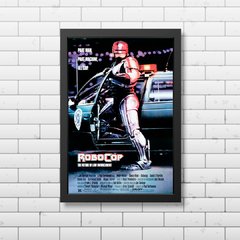 PLACA FILME ROBOCOP THE FUTURE - comprar online