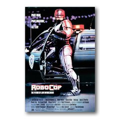 PLACA FILME ROBOCOP THE FUTURE