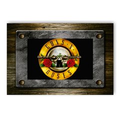 PLACA GUNS N' ROSES - comprar online