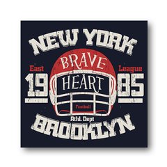 PLACA NEW YORK BROOKLYN - comprar online