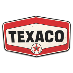 PLACA RECORTE TEXACO 32x20 cm