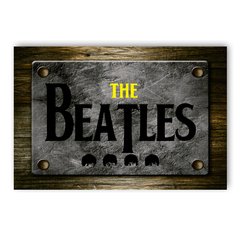 PLACA THE BEATLES - comprar online