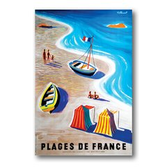 PLACA PLAGES DE FRANCE