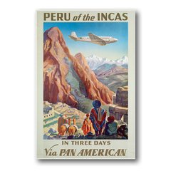 PLACA PERU OF THE INCAS