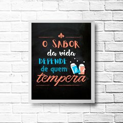 PLACA SABOR DA VIDA na internet