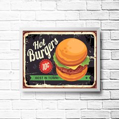 PLACA HOT BURGERS na internet