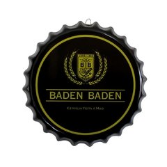 PLACA TAMPA DE GARRAFA DECORATIVA BADEN BADEN 35 cm - comprar online