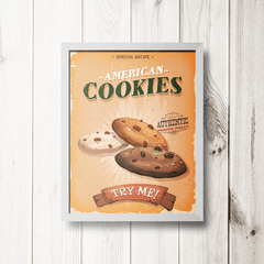 PLACA AMERICAN COOKIES - comprar online