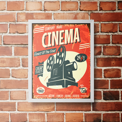 PLACA CINEMA - comprar online