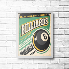 PLACA BILLIARDS na internet