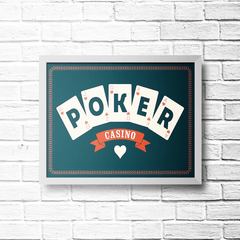 PLACA POKER - comprar online