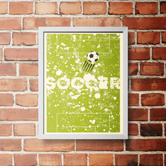 PLACA SOCCER - comprar online