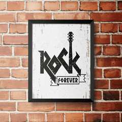 PLACA ROCK FOREVER na internet