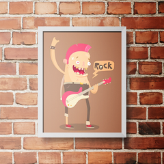 PLACA ROCK BABY - comprar online